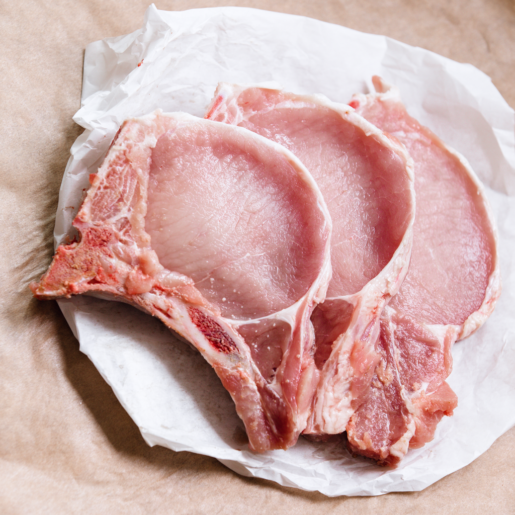 Kotelett vom Strohschwein