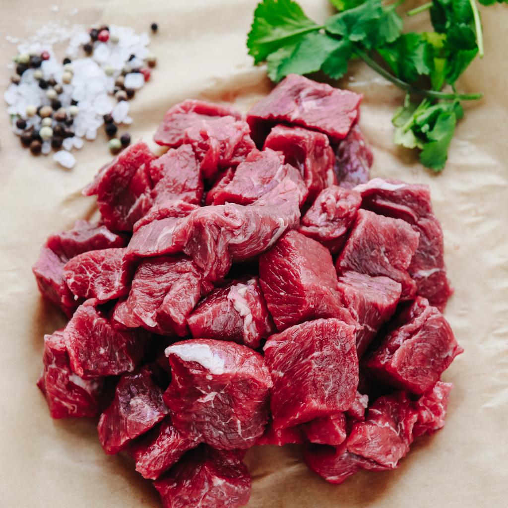 Gulasch vom Weiderind